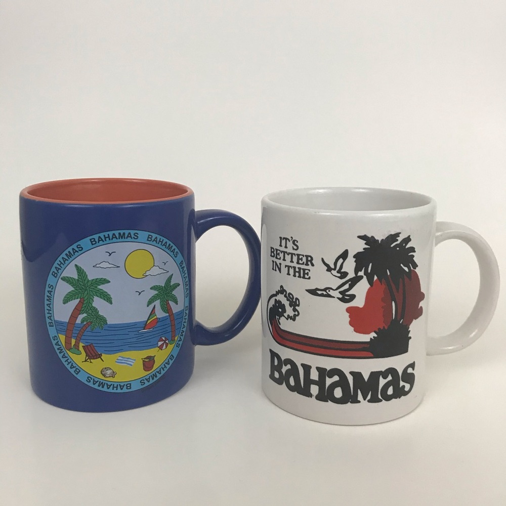 “It’s Better in the Bahamas” Coffee Cups Mugs